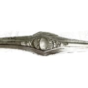 Picture of Sterling Silver Stamping Lotus Ring