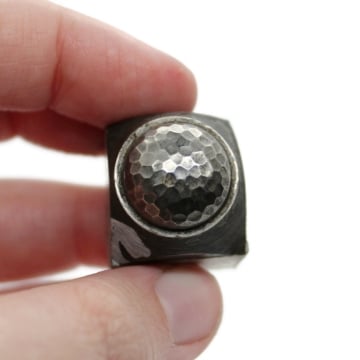 Show details for Impression Die Hammered Dome Picture of Impression Die Hammered Dome