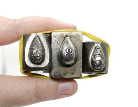 Picture of Impression Die Unique Teardrops Trio