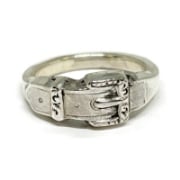 Picture of Sterling Silver Stamping The Belt Ring