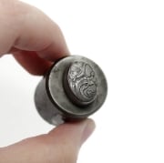 Picture of Impression Die Windblown Poppy Button