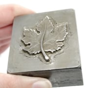 Picture of Impression Die Large Textured Maple Leaf