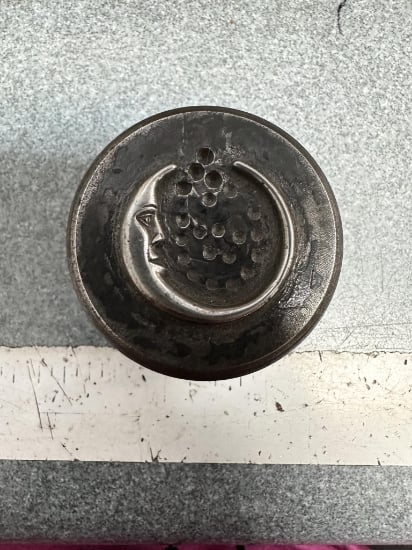 Picture of Impression Die Thin Crescent Hoop Right