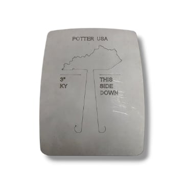 Show details for Pancake Die KY3in Kentucky Ornament Picture of Pancake Die KY3in Kentucky Ornament