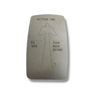 Show details for Pancake Die 1912 Diving Bird 2 Picture of Pancake Die 1912 Diving Bird 2