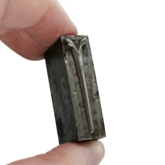 Picture of Impression Die Thin Winged Ring Half