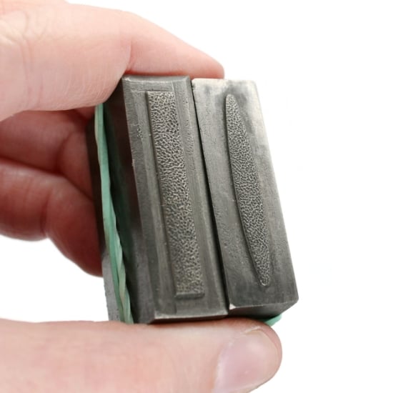 Picture of Impression Die Stippled Pin Pair