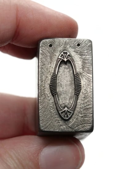 Picture of Impression Die Deco Oval Link