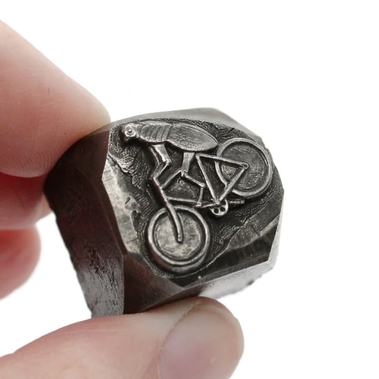 Picture of Impression Die Flea on a Bicycle