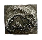 Picture of Impression Die French Bird with Flowers