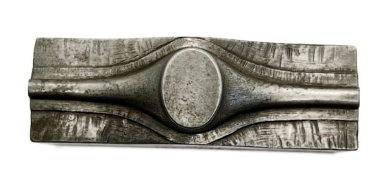 Picture of Impression Die Large Oval Signet Ring