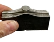 Picture of Impression Die Large Oval Signet Ring