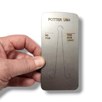 Show details for Pancake Die PD-T116 Hexagon-9mm Picture of Pancake Die PD-T116 Hexagon-9mm