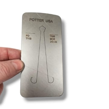 Show details for Pancake Die PD-T113 Pentagon-9mm Picture of Pancake Die PD-T113 Pentagon-9mm