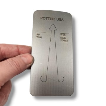 Show details for Pancake Die PD-T106 Triangle-10x12mm Picture of Pancake Die PD-T106 Triangle-10x12mm