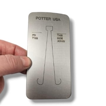 Show details for Pancake Die PD-T122 Rectangle-6x9mm Picture of Pancake Die PD-T122 Rectangle-6x9mm