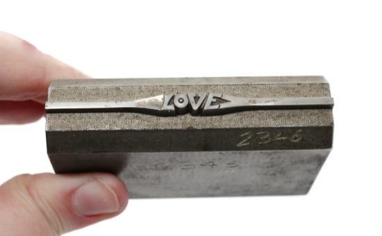 Picture of Impression Die Love Ring