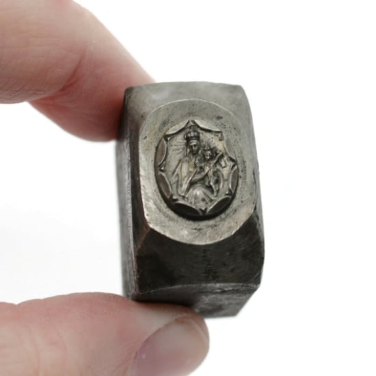 Picture of Impression Die Imperial Madonna and Child Charm