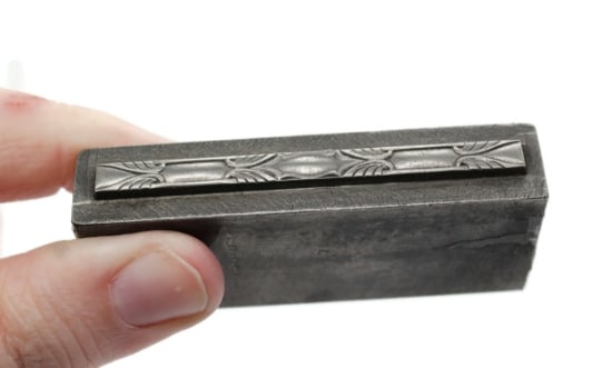 Picture of Impression Die Art Deco Band