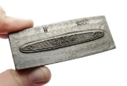 Picture of Impression Die Caaco Enamel Bar Pin