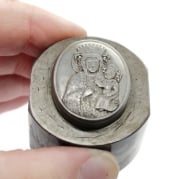Picture of Impression Die Scarred Saint & Child Eli Locket