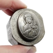 Picture of Impression Die Scarred Saint & Child Eli Locket