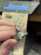 Picture of Impression Die Coiled Snake Ring