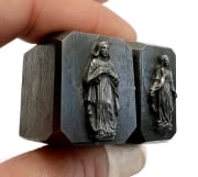 Picture of Impression Die Sacred Heart Jesus and Mary