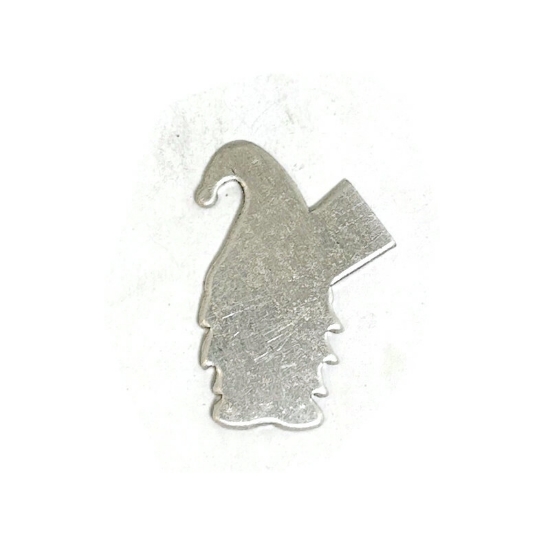 Picture of FINE SILVER GNOME STAMP (from the small pancake die) 