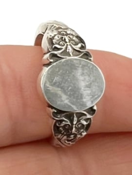 Show details for SS Casting Master Green Man Ring Picture of SS Casting Master Green Man Ring