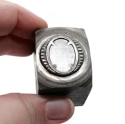 Picture of Impression Die Ruffle Oval Bezel