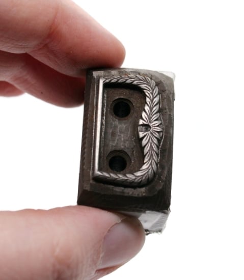 Picture of Impression Die Laurel Buckle
