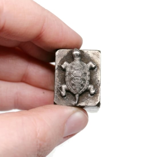 Picture of Impression Die Swimming Turtle