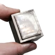 Picture of Impression Die Tartan Book Locket (Back)