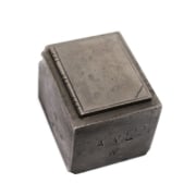 Picture of Impression Die Tartan Book Locket (Back)