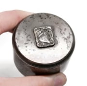 Picture of Impression Die Snake Coiled Around Heart