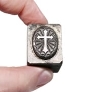 Picture of Impression Die Radiant Cross Locket