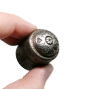 Picture of Impression Die Love and Flower Power Button