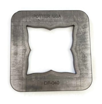Show details for Dish Former Silhouette Die - 3" Pointed Quatrefoil Picture of Dish Former Silhouette Die - 3" Pointed Quatrefoil