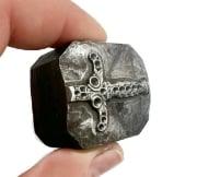 Picture of Impression Die Sword Handle with Stones