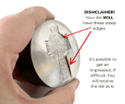 Picture of Impression Die Splintering Celtic Cross