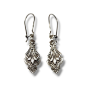 Picture of Impression Die French Fan Drop Earring