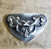 Picture of Silver french lavaliere stamping