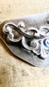 Picture of Silver french lavaliere stamping