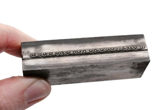 Picture of Impression Die Thin Spirals Band