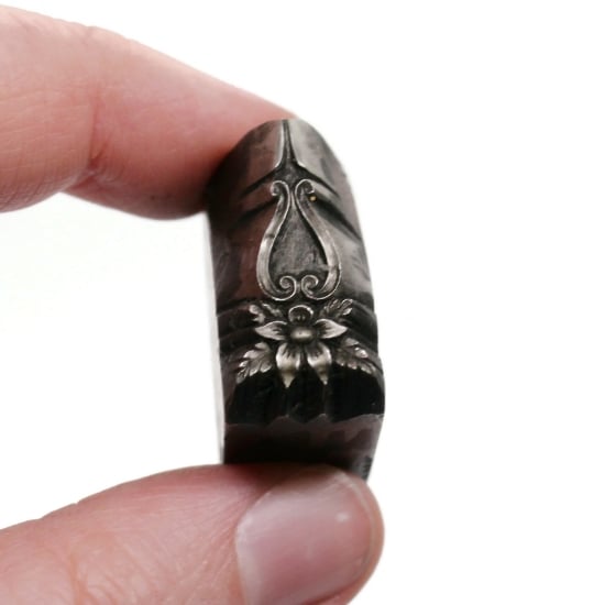 Picture of Impression Die Victorian Flower Earring