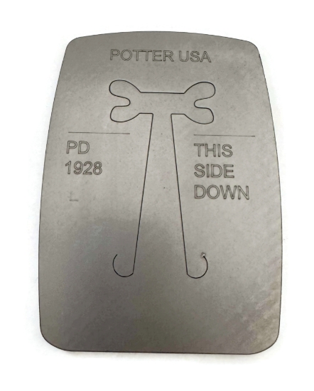 Picture of Pancake  Die  1928 Asymmetric Rainbow Small