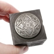 Picture of Impression Die Engraved Acanthus Concho