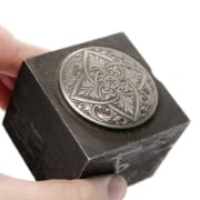 Picture of Impression Die Engraved Acanthus Concho