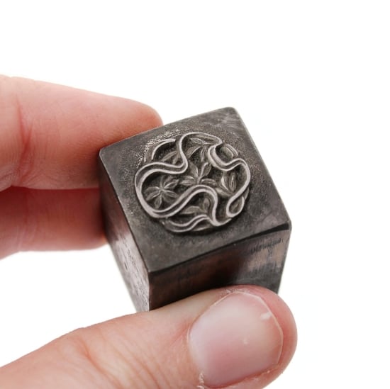 Picture of Impression Die Mini Meteor of Leaves